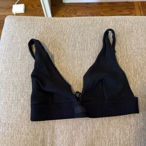 Skims Black Bralette